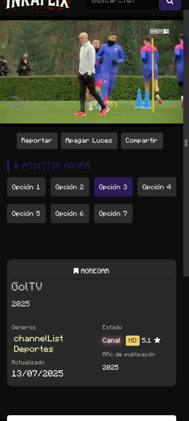 Screenshot of InkaFlix APK Download